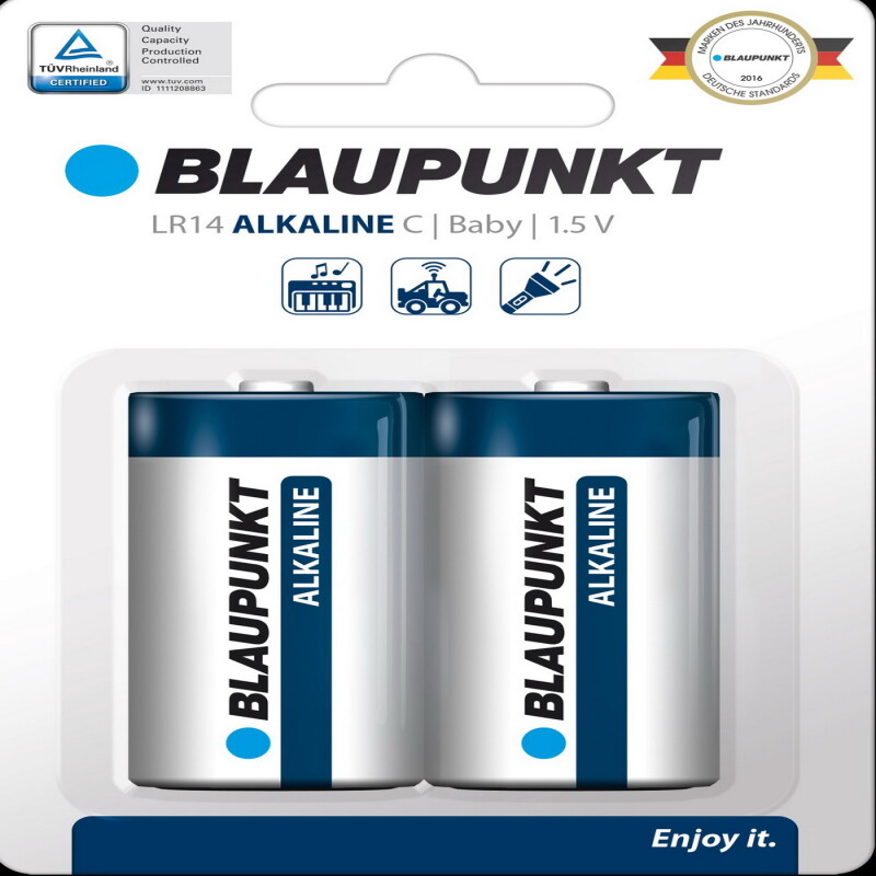 Blaupunkt Alkaline LR14 C  2 pack